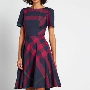 ModCloth I Rest My Grace midi dress